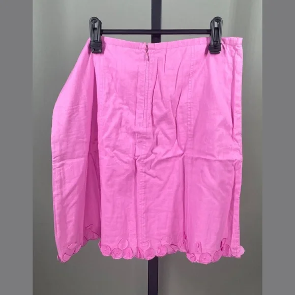 NEW Guess Skirt Womens 26 pink cotton colorful casual - Picture 6 of 8